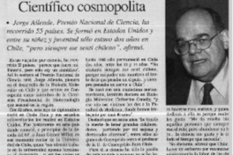 Científico cosmopolita  [artículo]