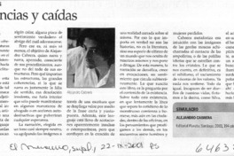 Indecencias y caídas  [artículo] Carlos Jorquera A.