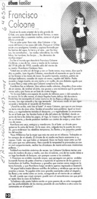 Francisco Coloane  [artículo]