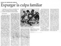 Expurgar la culpa familiar  [artículo] Milton Aguilar