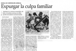 Expurgar la culpa familiar  [artículo] Milton Aguilar