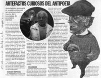 Artefactos curiosos del antipoeta  [artículo]