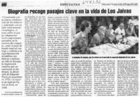 Biografía recoge pasajes clave en la vida de Los Jaivas  [artículo]