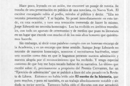 Palabras pronunciadas en el homenaje a Jorge Edwards