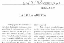 La jaula abierta