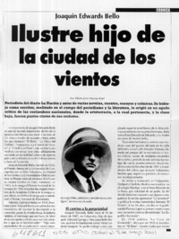 Ilustre hijo de la ciudad de los vientos