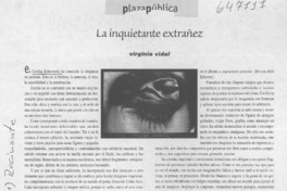 La inquietante extrañez
