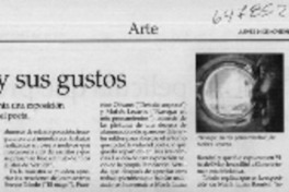 Neruda y sus gustos  [artículo]