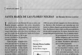 Santa María de las flores negras  [artículo]
