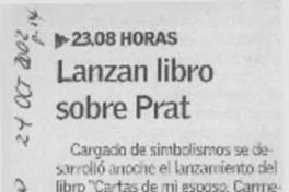 Lanzan libro sobre Prat  [artículo]