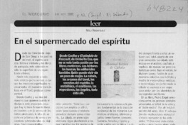 En el supermercado del espíritu