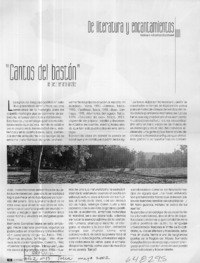 "Cantos del bastón" del poeta Bernardo González  [artículo] Marcela Albornoz Dachelet