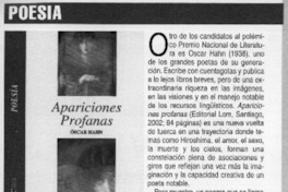 Apariciones profanas