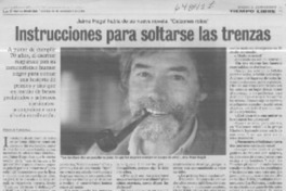 Instrucciones para soltarse las trenzas  [artículo] Marcelo Maturana