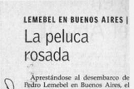 La peluca rosada  [artículo]