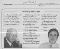 Volodia y Sebastián  [artículo]