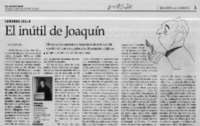 El inútil de Joaquín