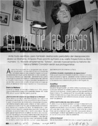 La voz de las cosas  [artículo]