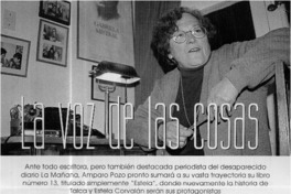 La voz de las cosas  [artículo]