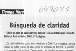 Búsqueda de claridad