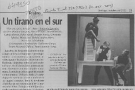 Un tirano en el sur  [artículo] Luis Alberto Mansilla