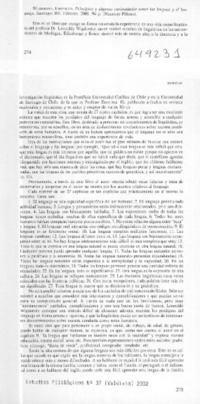 Principios y algunas curiosidades sobre las lenguas y el lenguaje  [artículo]