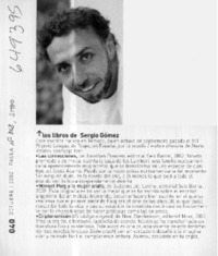 Los libros de Sergio Gómez  [artículo]