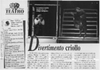 Divertimento criollo  [artículo] Italo Passalacqua C.