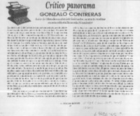 Gonzalo Contreras  [artículo]