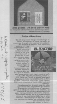 Golpe silencioso  [artículo]