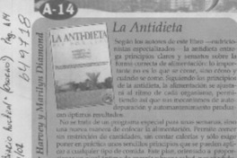 La antidieta  [artículo]