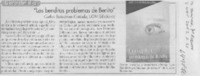 "Los benditos problemas de Benito"  [artículo]
