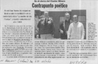 Contrapunto poético  [artículo]