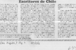 Escritores de Chile  [artículo] Ramón Riquelme