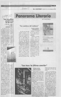 "Los benditos problemas de Benito"  [artículo]