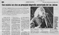 Con música en vivo se presentó biografía autorizada de Los Jaivas  [artículo]