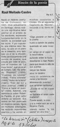 Raúl Mellado Castro