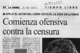 Comienza ofensiva contra la censura  [artículo]