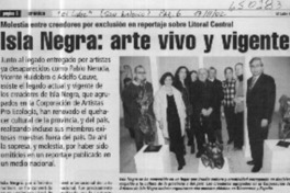 Isla Negra, arte vivo y vigente