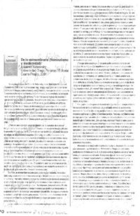 De lo extraordinario (Nominalismo y modernidad)  [artículo] F. G.