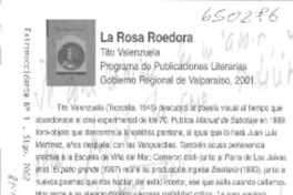 La rosa roedora  [artículo] Marcelo Novoa