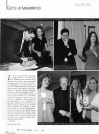 Gente en lanzamiento  [artículo]