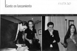 Gente en lanzamiento  [artículo]