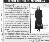 El bisel del espejo, mi ventana  [artículo] Max Demian