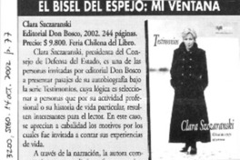 El bisel del espejo, mi ventana  [artículo] Max Demian