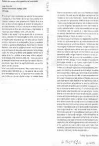 Poética del tiempo, ética y estética de la narración  [artículo] Rodrigo Figueroa Weitzman