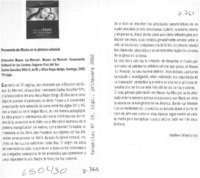 Presencia de María en la pintura colonial  [artículo] Gustavo Villavicencio