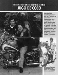 Coco Legrand lanzó biografía  [artículo]