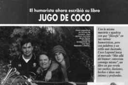 Coco Legrand lanzó biografía  [artículo]