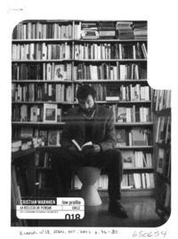 Cristián Warnken, la belleza de pensar  [artículo] Lia Klarmann